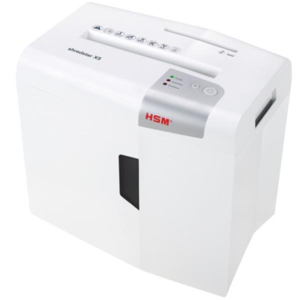 HSM shredstar X5 - Distruggidocumenti - piccole parti - 4.5 x 30 mm - P-4, F-1, O-1, T-2, E-2