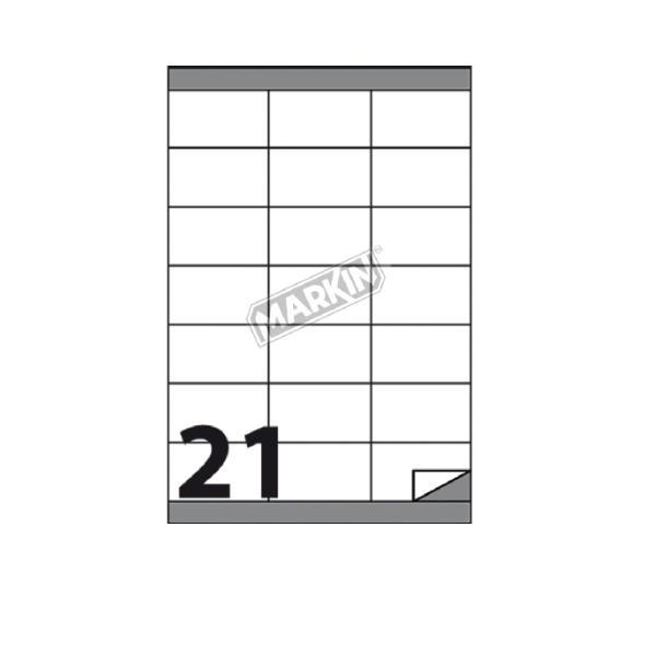 MARKIN CF2100 ETICHETTE 21F X100 78X38