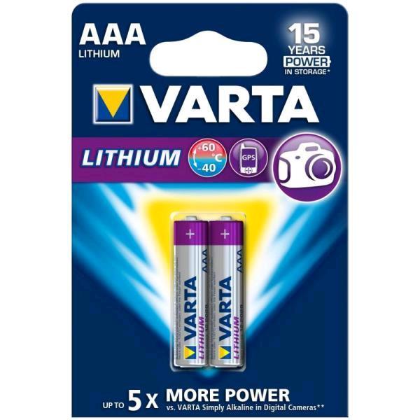 Varta - Batteria 2 x AAA - Li …