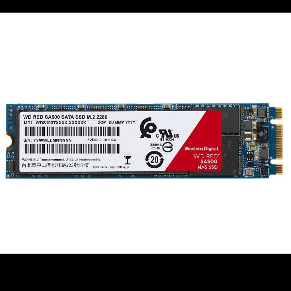 WD Red SA500 WDS200T1R0B - SSD - 2 TB - interno - M.2 2280 - SATA 6Gb/s