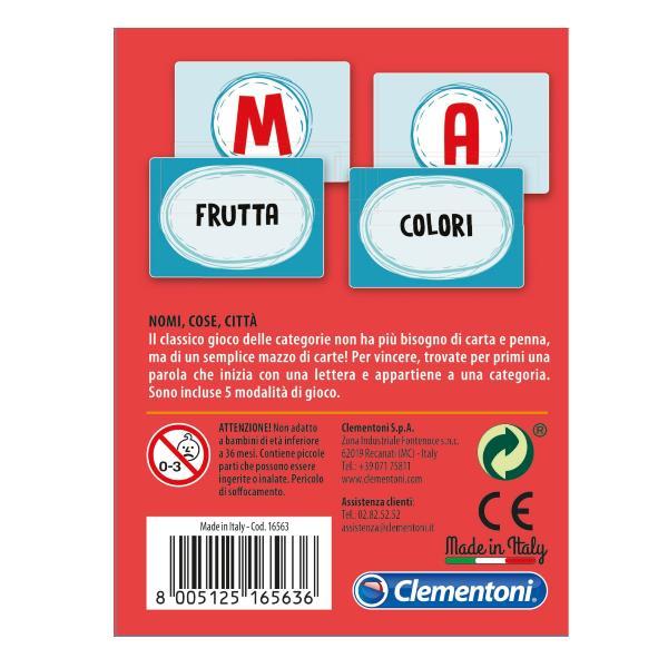 Clementoni - Nomi, Cose, Città - gioco di …