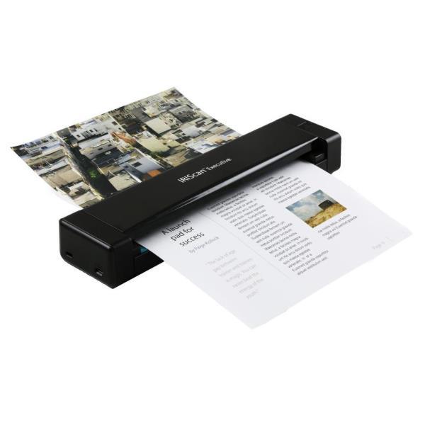 IRIS IRIScan Executive 4 - Scanner con alimentatore di fogli - CIS duale - Duplex - 216 x 813 mm - 600 dpi x 600 dpi - fino a 100 scansioni al giorno - USB 2.0