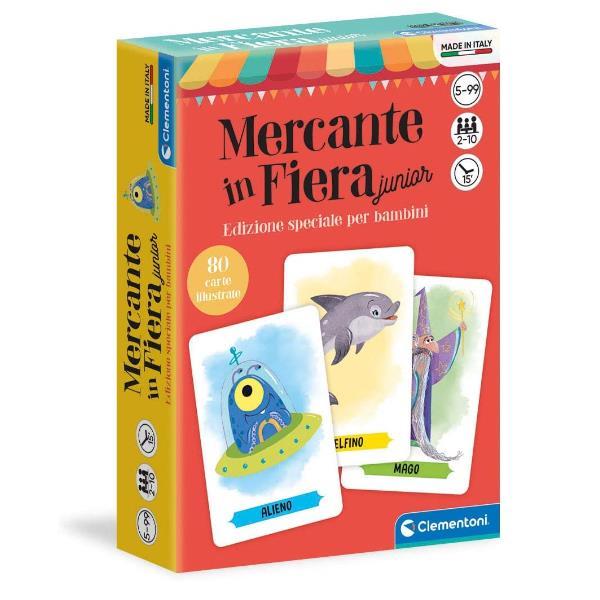 Clementoni - Mercante in Fiera Junior - gioco di carte