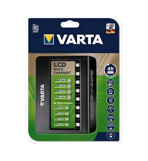 VARTA CARICABATTERIE LCD PER BATTERIE RICARICABILI AAA/AA MULTI CHARGER+