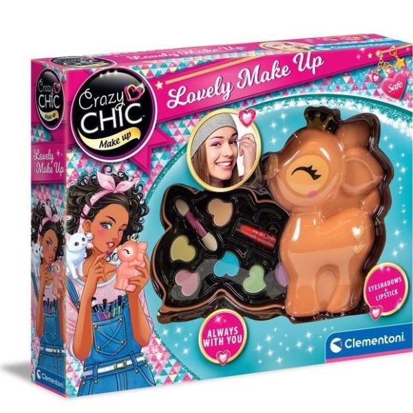 Clementoni Crazy Chic Lovely Make Up Fawn - Set di cosmetici per bambini