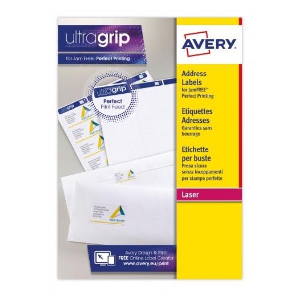 AVERY ETICH IND LASER - 63 5X38 1 …