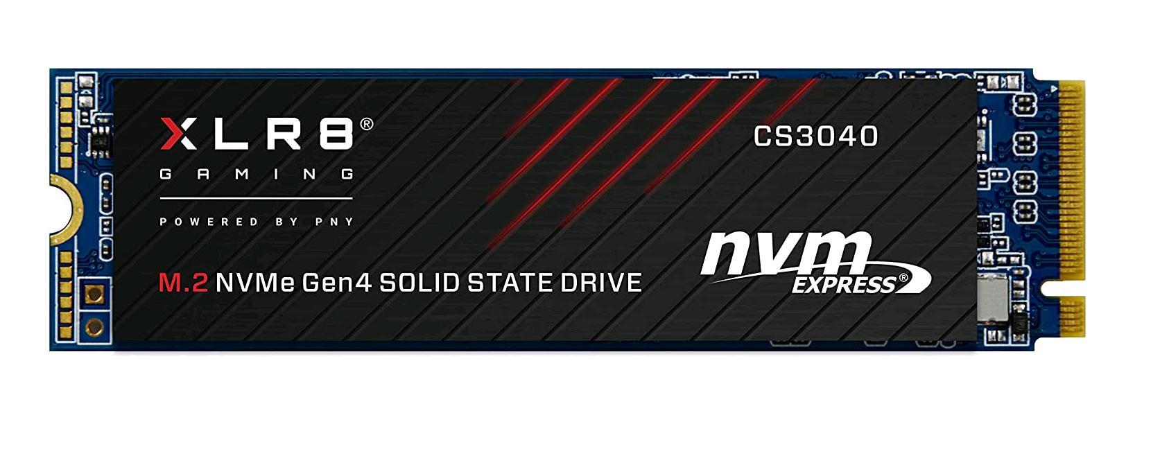 PNY XLR8 CS3040 - SSD - 2 TB - interno - M.2 2280 - PCIe 4.0 x4 (NVMe)