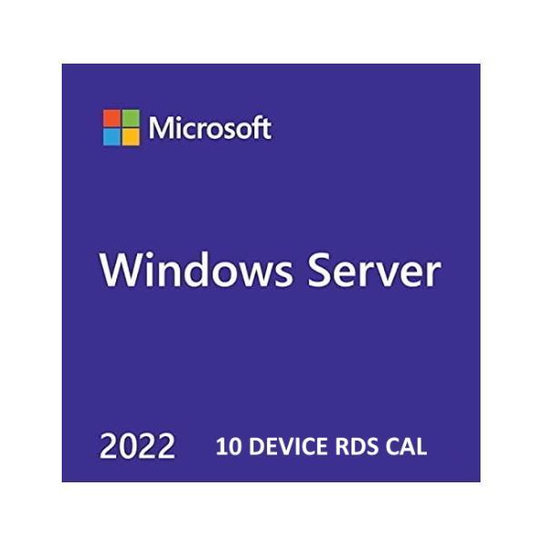 Microsoft Windows Remote Desktop Services 2022 - Licenza - 10 licenze CAL per dispositivo - Win
