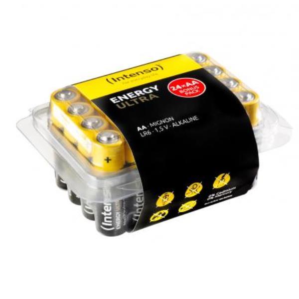 Intenso Energy Ultra Bonus Pack - Batteria 24 x AA / LR6 - Alcalina - 2600 mAh