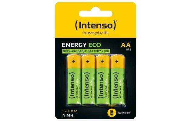 Intenso Energy Eco - Batteria 4 x AA / HR6 - NiMH - (ricaricabili) - 2700 mAh