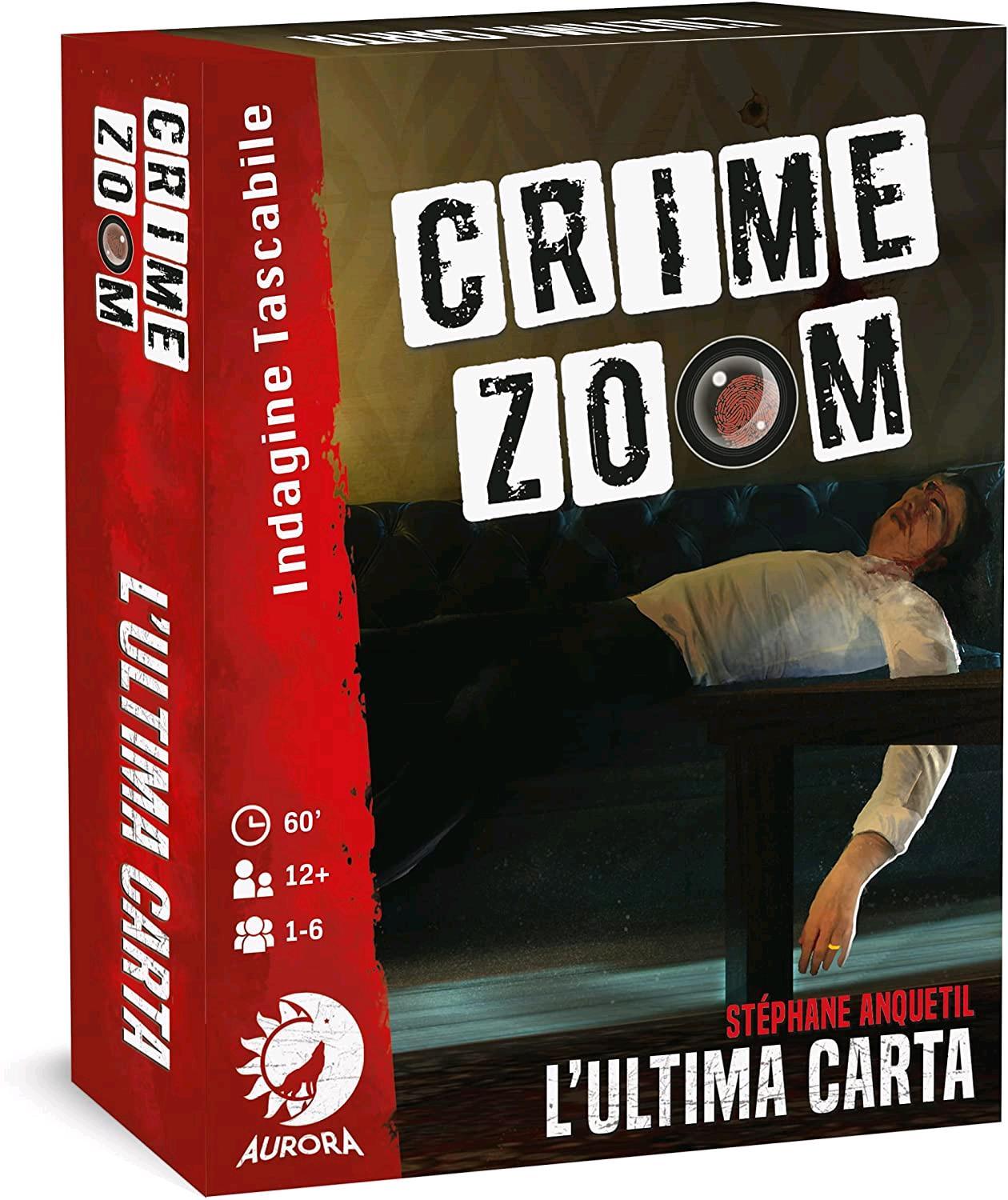 ASMODEE CRIME ZOOM GIOCO DI CARTE INVESTIGATIVO