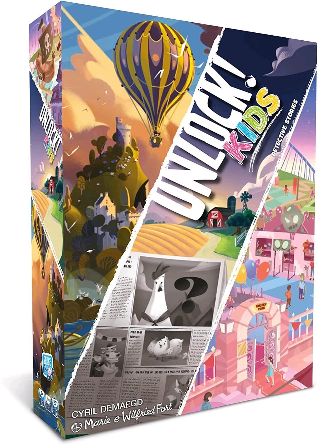ASMODEE UNLOCK! KIDS ESCAPE ROOM GIOCO DA TAVOLO