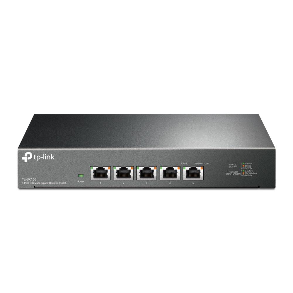 TP-Link TL-SX105 V1 - Switch - desktop, montabile su rack