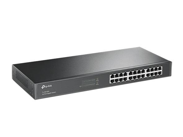 TP-Link TL-SG1024 - Switch - 24 x 10/100/1000 - montabile su rack