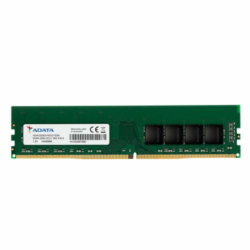 ADATA AD4U32008G22-SGN MEMORIA RAM 8GB 3.200MHz TIPOLOGIA DIMM TECNOLOGIA DDR4