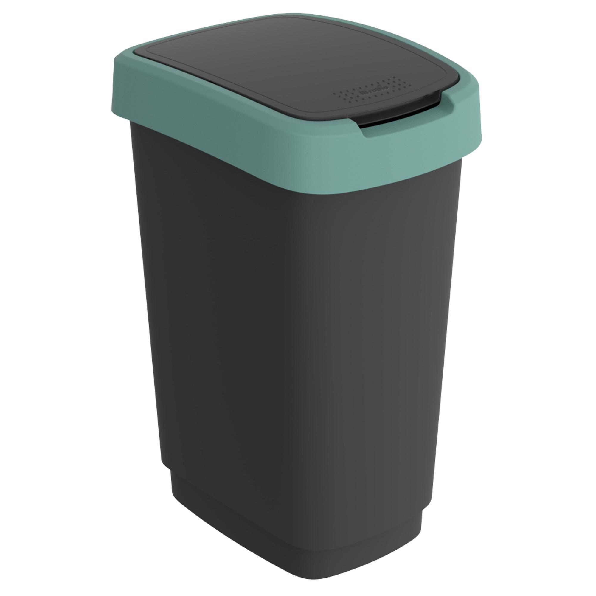 Pattumiera con coperchio basculante - 50 L - …