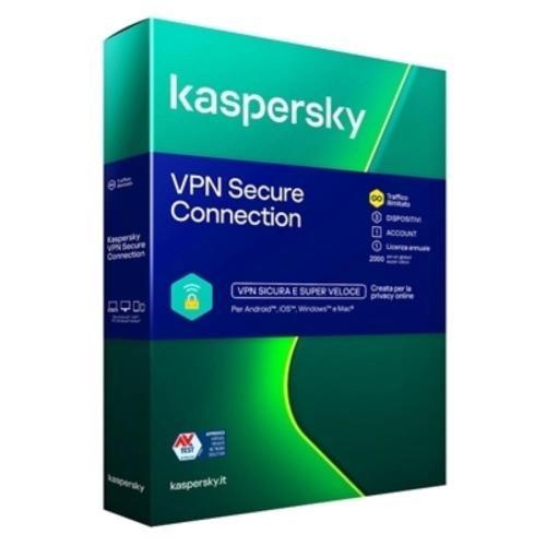 KASPERSKY SECURE CONNECTION VPN SLIM SIERRA 3 DEVICE 1 ANNO