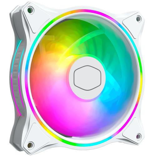 COOLER MASTER VENTOLA MASTERFAN MF120 MM HALO ARGB PWM WHITE EDITION