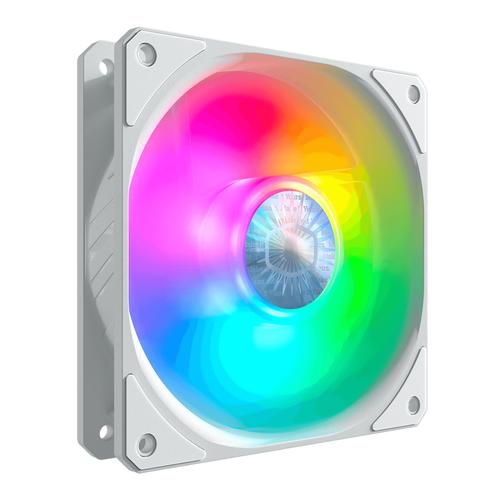 Cooler Master SickleFlow 120 ARGB 3IN1 - White Edition - ventilatore per cabinet - 120 mm - bianco (pacchetto di 3)