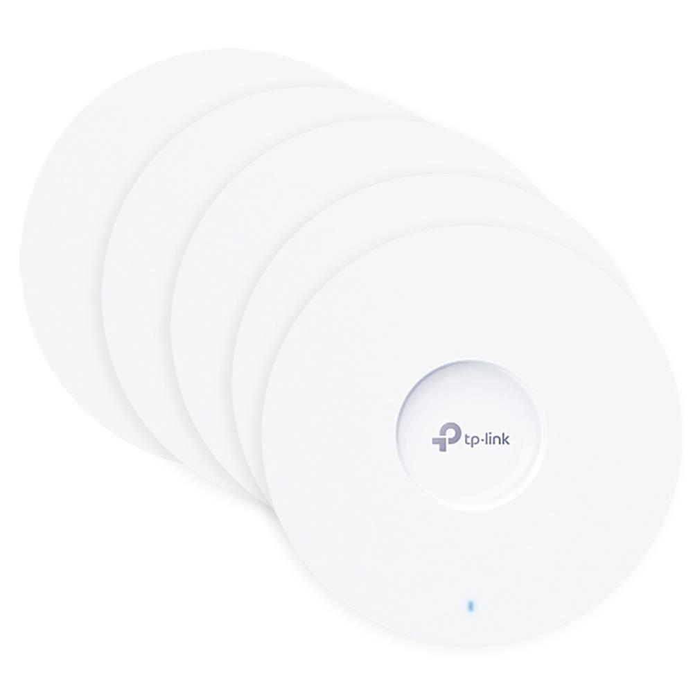 TP-LINK OMADA EAP613 V1 ACCESS POINT DUAL BAND 2.4/5GHz WI-FI 6 1800 Mbit/s PACCHETTO DI 5 Pz. MONTABILE A PARETE O A SOFFITTO