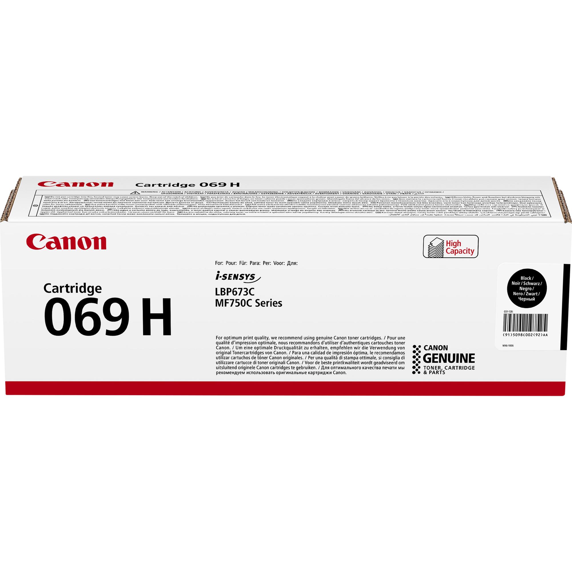 Canon CARTUCCIA 069 H BK