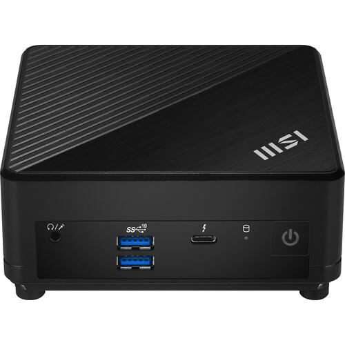 MSI CUBI 5 12M-003BEU MINI PC BAREBONE i3-1215U 3.3GHz 2 SLOT RAM SO-DIMM-2 BAY HDD/SSD 2.5"/M.2-WI-FI 6E BLACK (936-B0A811-038)