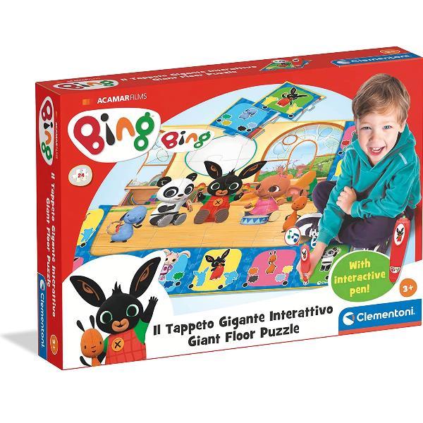CLEMENTONI BING IL TAPPETTO GIAGNET INTERATTIVO GIOCO EDUCATIVO