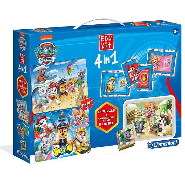 CLEMENTONI EDUKIT 4 IN 1 - PAW PATROL