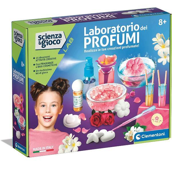 Clementoni Science & Play LAB - The Perfume Laboratory - gioco educativo - 17 pezzi