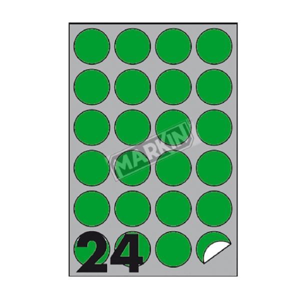 MARKIN CF2400 ETICHETTE DM40 VERDE