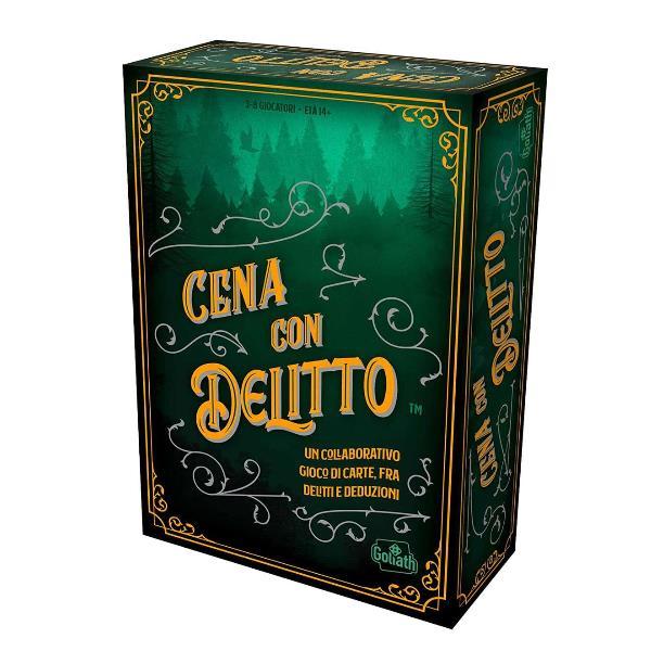 GOLIATH CENA CON DELITTO GIOCO DI CARTE COLLABORATIVO