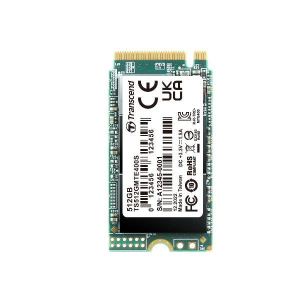 Transcend MTE400S - SSD - 1 TB - interno - M.2 2242 - PCIe 3.0 x4 (NVMe)