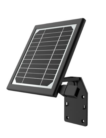 ISIWI ISW-PLS2 PANNELLO SOLARE PER ALIMENTAZIONE TELECAMERA A BATTERIA POTENZA MAX.2.5W IP66 CON CAVO MICRO USB 5MT NERO