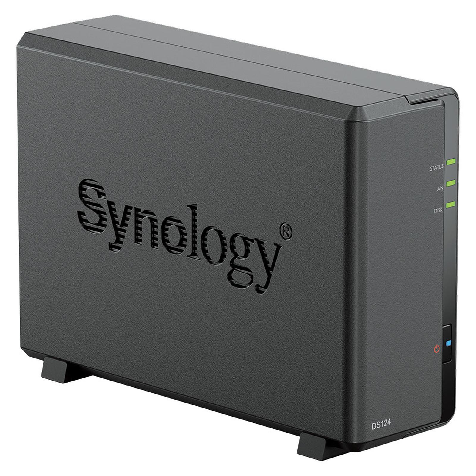 SYNOLOGY DISKTATION DS124 NAS 1 BAY RAM 1GB DDR4 GIGABIT LAN