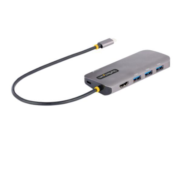StarTech.com USB C Multiport Adapter, 4K 60Hz HDMI …