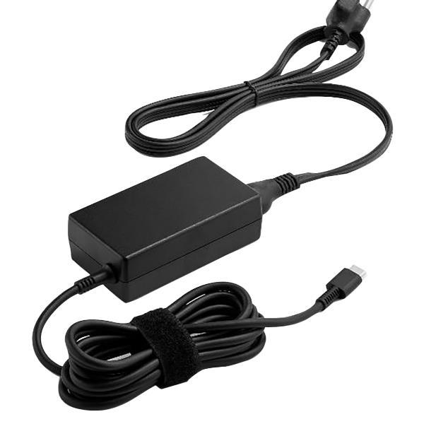HP ALIMENTATORE UNIVERSALE AC 45W USB-C NERO