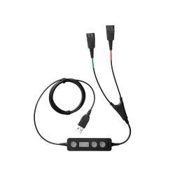 Jabra LINK 265 - Adattatore auricolare - USB maschio a disconnessione rapida