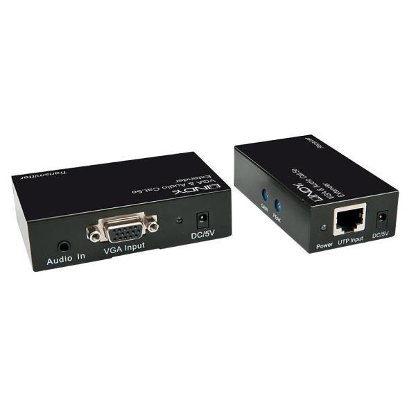 LINDY EXTENDER VGA AUDIO CAT.5/6 300M