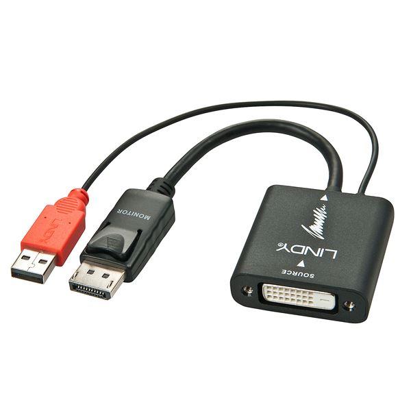 LINDY CONVERTER DVI-D A DISPLAYPORT