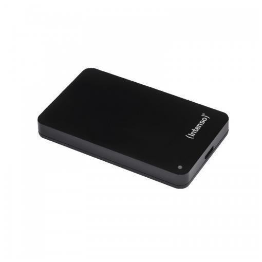 Intenso Memory Case - HDD - 500 GB - esterno (portatile) - 2.5" - USB 3.0 - 5400 rpm - buffer: 8 MB - nero