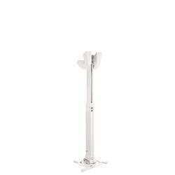 Vogel's Professional PPC 1555 - Kit montaggio (montaggio a soffitto, piastra di interfaccia, palo telescopico) - per proiettore - bianco - installabile a soffitto