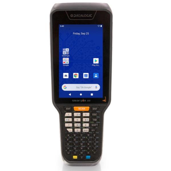 Datalogic Skorpio X5 - Terminale raccolta dati - robusto - Android 10 - 32 GB - 4.3" colore TFT (800 x 480) - fotocamera posteriore - lettore codice a barre - (imager lineare) - host USB - slot microSD - Wi-Fi 5, NFC, Bluetooth