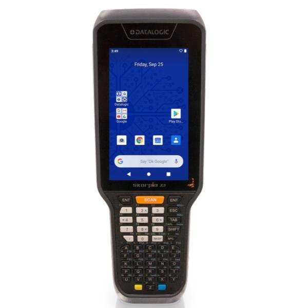 Datalogic Skorpio X5 - Terminale raccolta dati - robusto - Android 10 - 32 GB - 4.3" colore TFT (800 x 480) - fotocamera posteriore - lettore codice a barre - (imager 2D) - host USB - slot microSD - Wi-Fi 5, NFC, Bluetooth