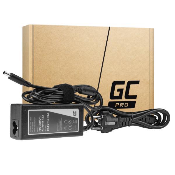 Green Cell PRO - Alimentatore - AC - 65 Watt - nero - per Dell Inspiron 15 3559, 15 5568 2-in-1, 3558, 5552, 5558, 5559, 5758, 5759