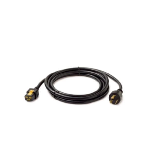 APC - Cavo di alimentazione - IEC 60320 C19 a NEMA L6-20 (M) - 240 V c.a. V - 20 A - 3 m - nero - per P/N: SMT2200I-AR, SMT2200R2I-AR, SMT3000I-AR, SMT3000R2I-AR, SMX3000HVTUS, SRT10RMXLIX806