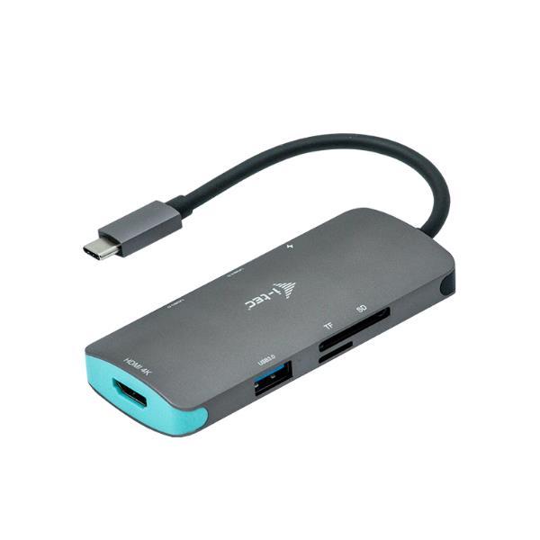 i-Tec USB-C Metal Nano Dock 4K HDMI + Power Delivery - Docking station - USB-C 3.1 - HDMI