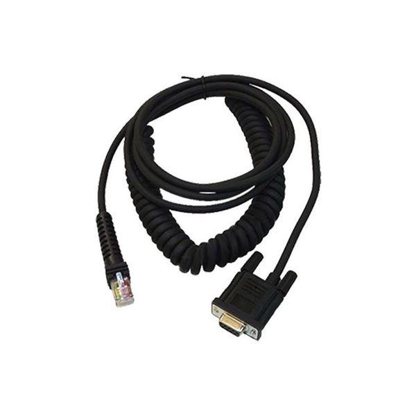 Datalogic CAB-434 - Cavo seriale - DB-9 (F) - 2.44 m - avvolto a spirale - per Magellan 8300, 8500