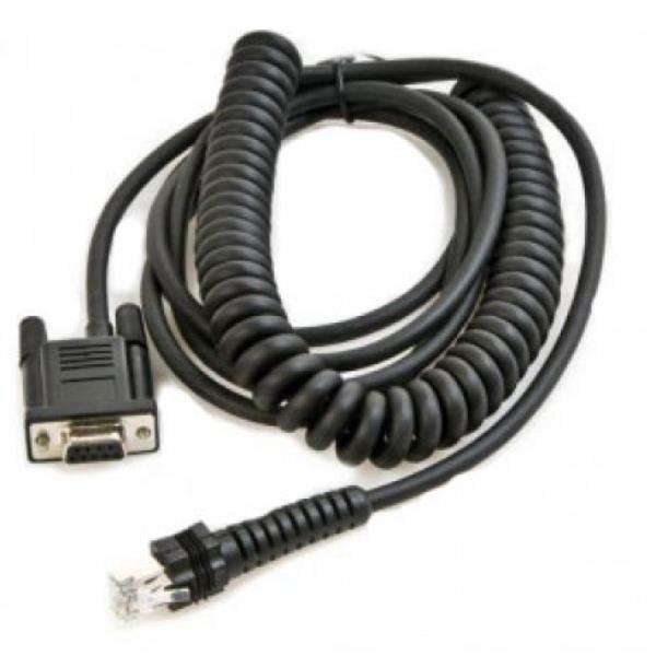 Datalogic CAB-459 - Cavo seriale - DB-9 (F) - 3.7 m - avvolto a spirale