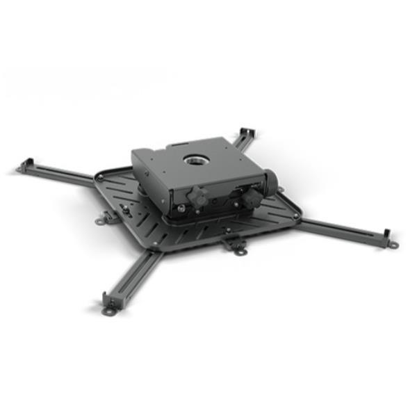 ITB Solution xl - Kit montaggio (adattatore montaggio, 4 piedini corti, 4 piedini lunghi) - per proiettore - nero - montabile su tubo