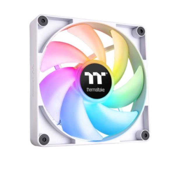 Thermaltake CT120 ARGB Sync - Ventilatore per cabinet - 120 mm - bianco (pacchetto di 2)